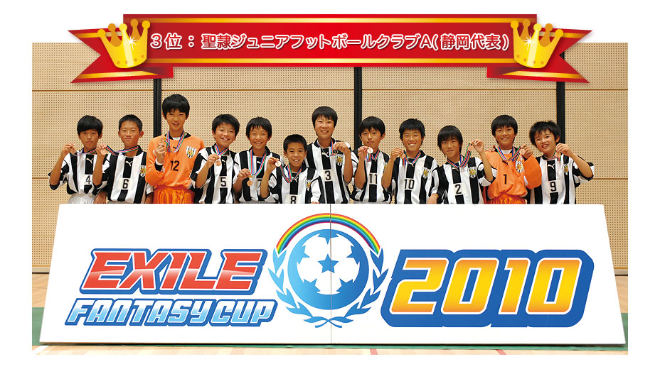 3位:聖隷ジュニアフットボールクラブA(静岡代表)