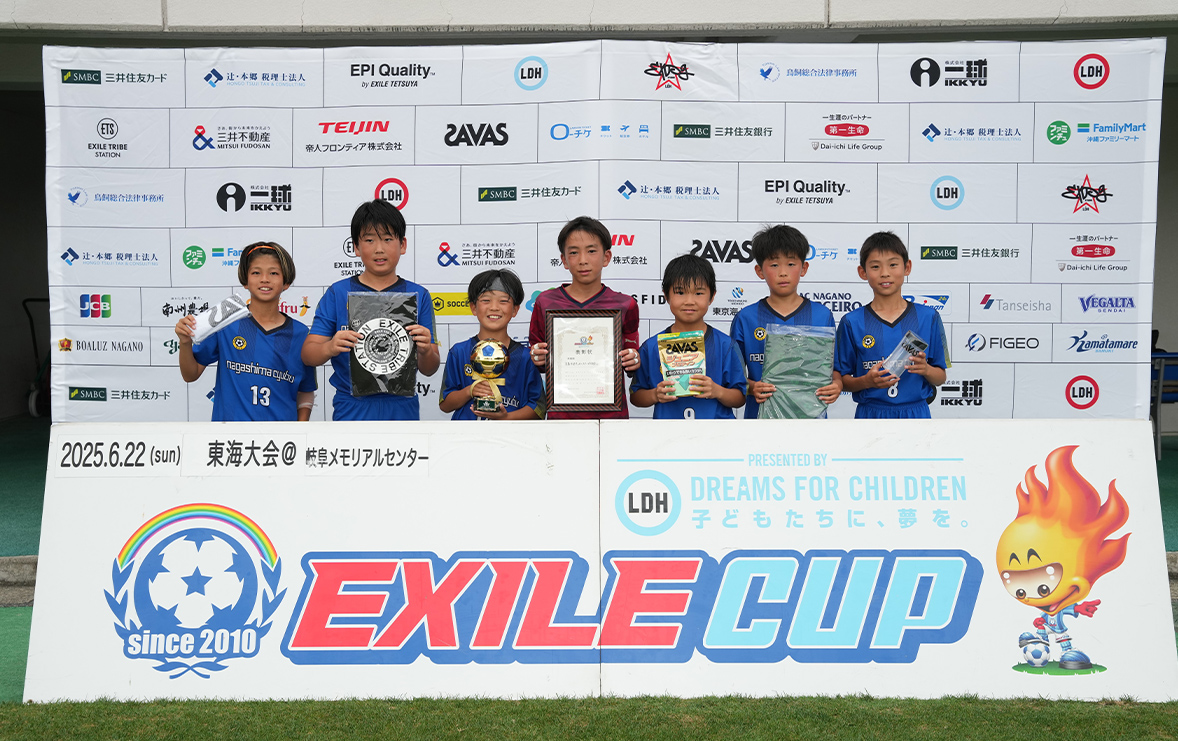 準優勝:長島中部サッカースポーツ少年団