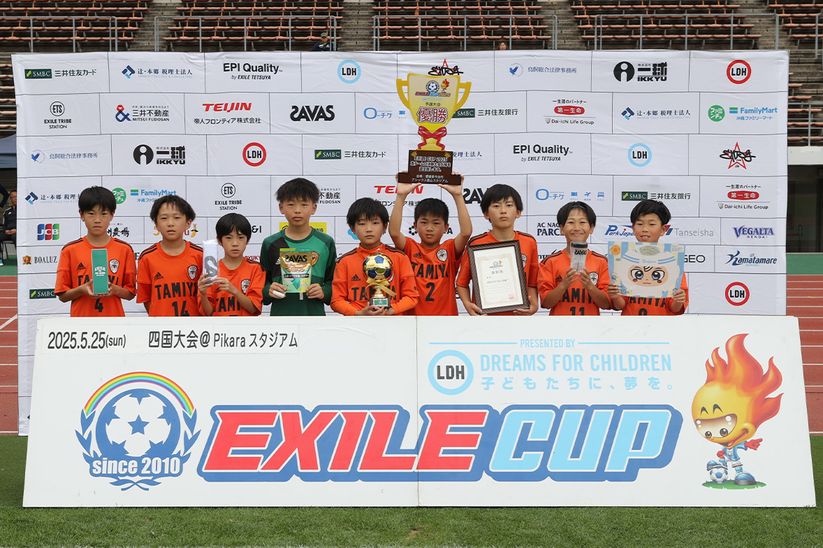 優勝:田宮ビクトリーサッカー少年団