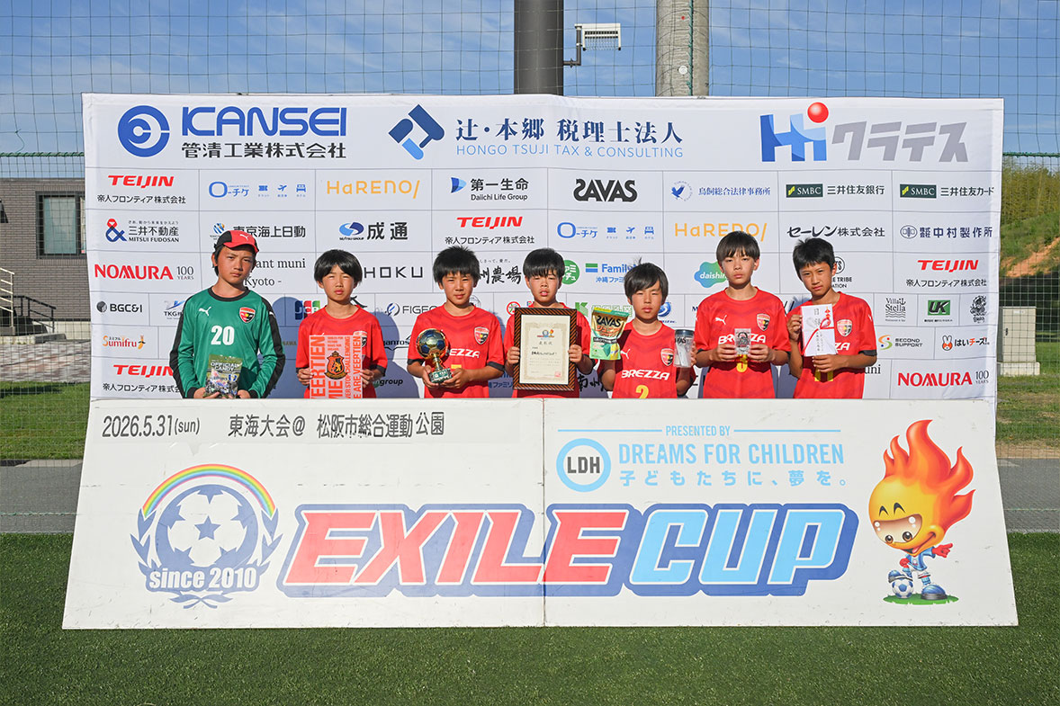 準優勝：豊橋南ブレッツァFCレッド